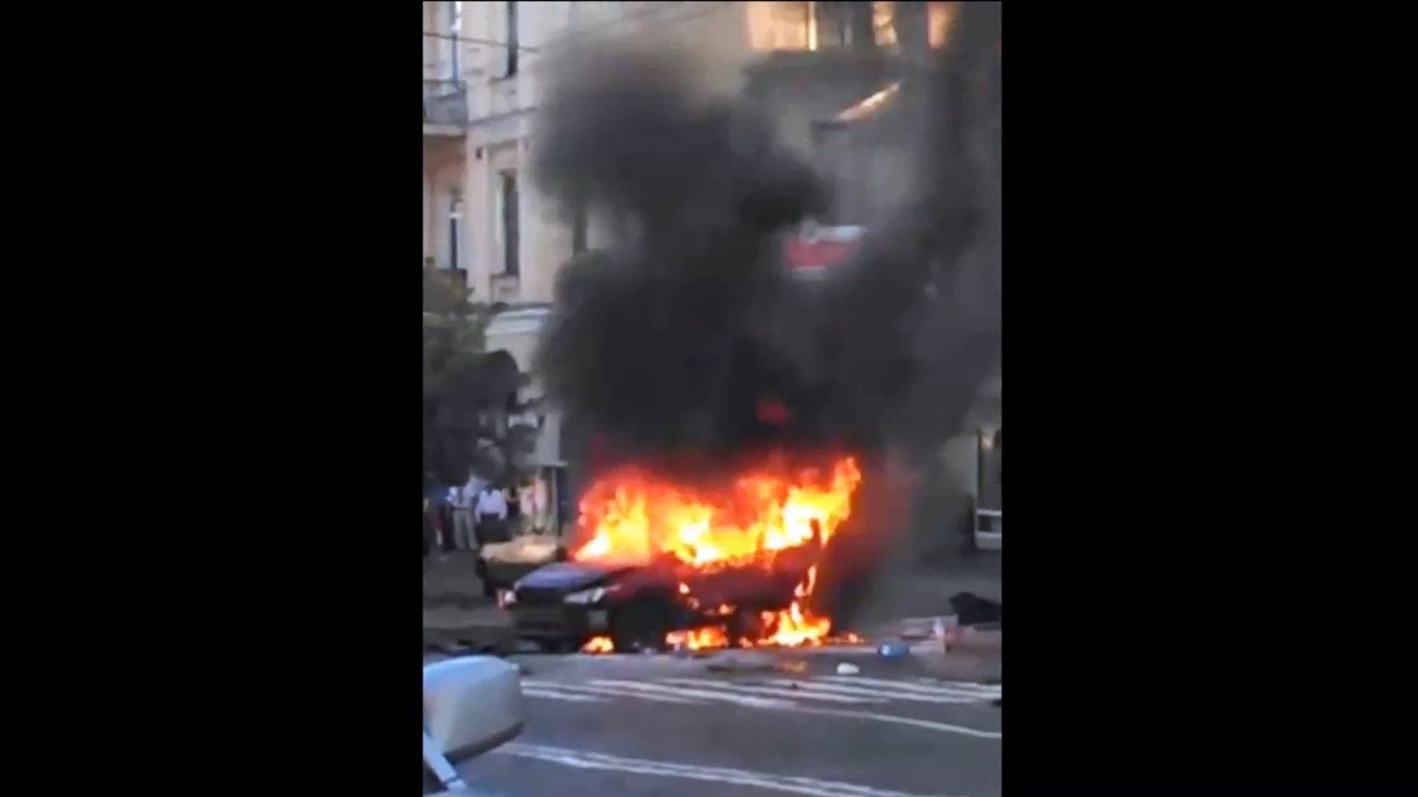 Взрыв машины Павла Шеремета
