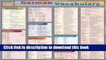 Read Books German Vocabulary (Quickstudy: Academic) ebook textbooks