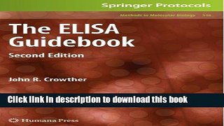 PDF The ELISA Guidebook: Second Edition Free Books