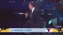 Le llueven demandas a Luis Miguel y lo mandan a terapia