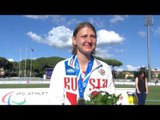 Women's 800 m T54 | Victory Ceremony | 2016 IPC Athletics European Championships Grosseto