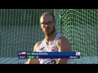 Men's club throw  F32 | final | 2016 IPC Athletics European Championships Grosseto