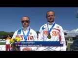 Men's long jump T11 | Victory Ceremony | 2016 IPC Athletics European Championships Grosseto