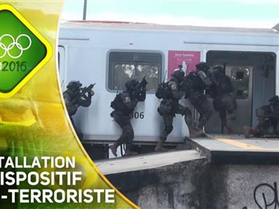 J.O. 2016 : Rio organise sa lutte anti-terroriste