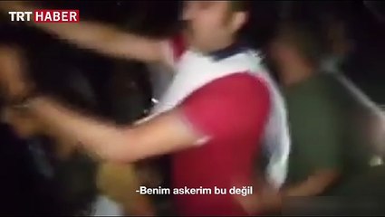 İbrahim Eren ve TRT çalışanları darbecilere direndi