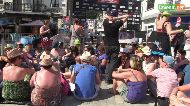 Aux Francos, les fans d'Obispo sont arrivées très tôt (vidéo)