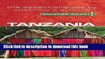 Read Books Tanzania - Culture Smart!: The Essential Guide to Customs   Culture ebook textbooks