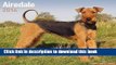 Read Airedale Calendar - Only Dog Breed Airedales Calendar - 2016 Wall calendars - Dog Calendars -