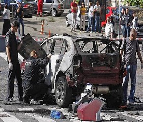 Ukraine Car Bombing