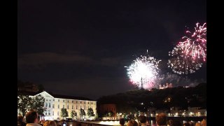 Feux d'artifice Lyon 14 Juillet 2016