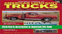 [PDF] Standard Catalog of American Light-Duty Trucks: Pickups, Panels, Vans, All Models 1896-2000