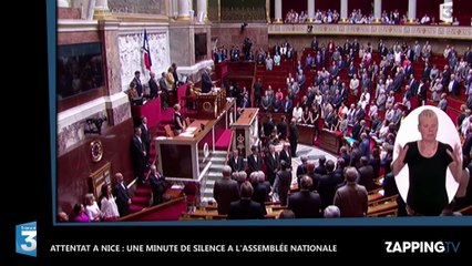 Attentat de Nice : L'Assemblée nationale rend hommage aux victimes avec une minute de silence (Vidéo)