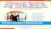 Read Books Classroom Routines That Really Work for Pre-K and Kindergarten: Dozens of Other