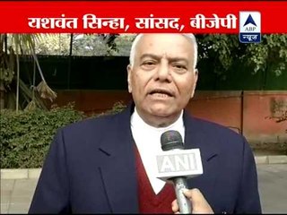 Yashwant Sinha says, I hope PM will implement what all he said