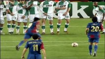 اهداف مباراة برشلونة و بريمن 2-0 - دوري الابطال 2006