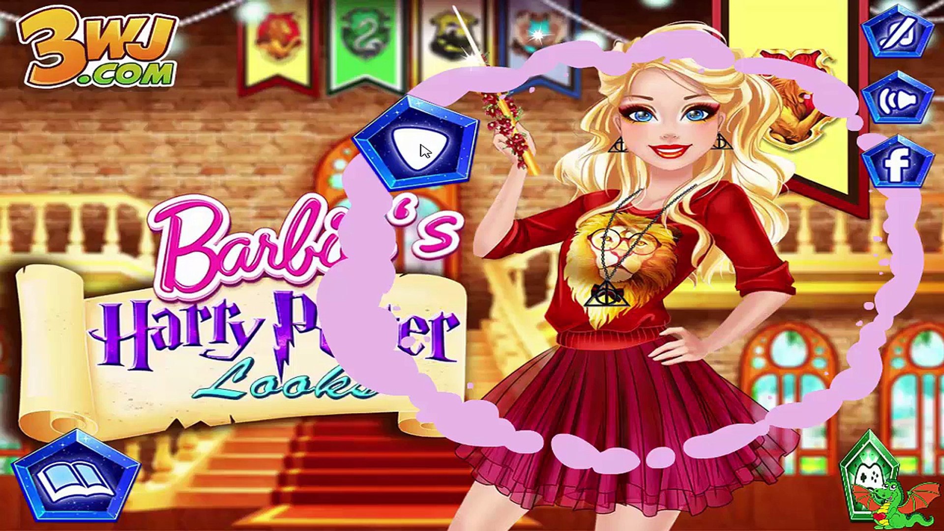 ⁣Barbie Harry Potter Looks Game  - Best Barbie Video Games For Girls