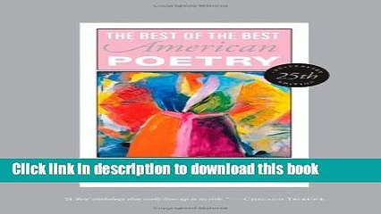 Download Best of the Best American Poetry: 25th Anniversary Edition  EBook