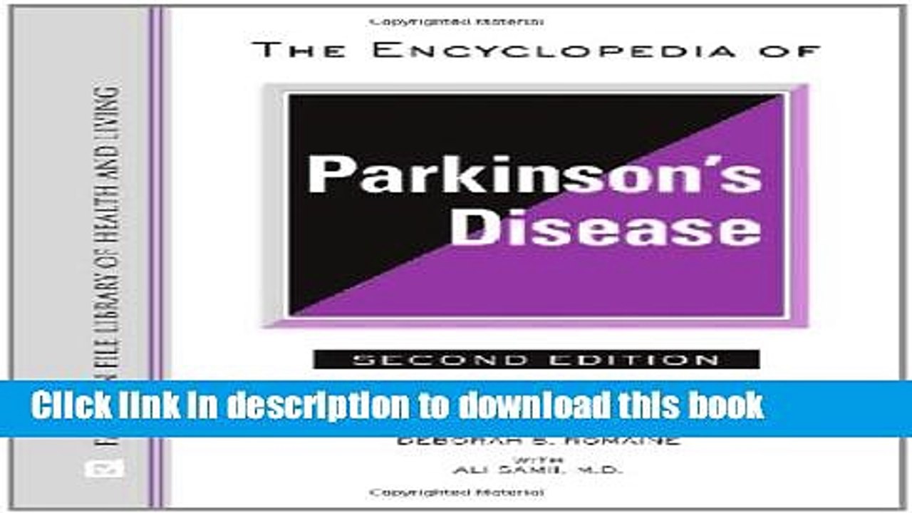 Read The Encyclopedia of Parkinson s Disease (Facts on File Library of Health   Living) PDF Free