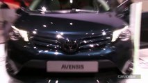 En direct du salon de Francfort  2011 - Vidéo - Toyota Avensis