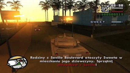 Zagrajmy w Grand Thef Auto San Andreas # 08 Dziewczyna Sweeta