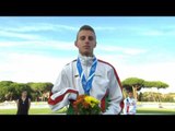 Men's 1500 m T46 | Victory Ceremony | 2016 IPC Athletics European Championships Grosseto