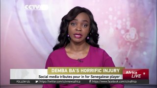 Social media tributes pour in for Demba Ba after horrific leg break