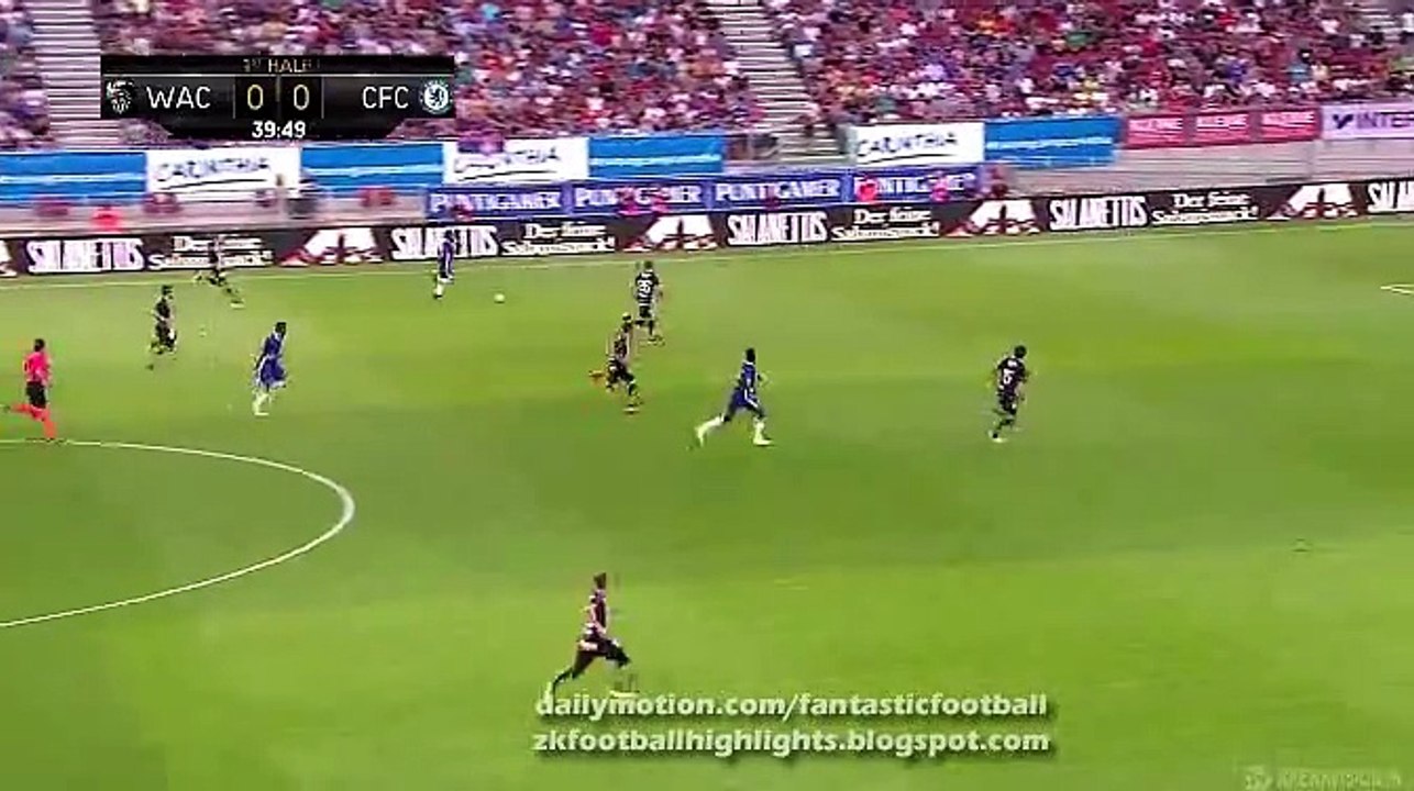 Bertrand Traoré Goal HD - AC Wolfsberger 0-1 Chelsea - Friendly 20.07.2016