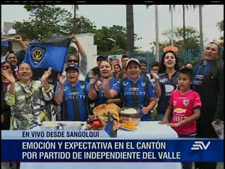 Así se vive la fiesta de Independiente del Valle