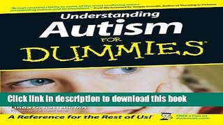 Download Book Understanding Autism For Dummies E-Book Download