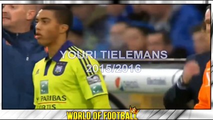 YOURI TIELEMANS _ Anderlecht _ Goals, Skills, Assists _ 2015_2016  (HD)