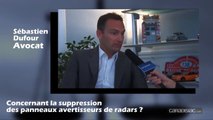 Maître Sébastien Dufour nous répond : la suppression des panneaux avertisseurs de radars est-elle illégale?