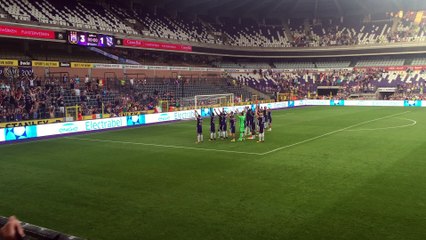 Le clapping d'Anderlecht façon Islande