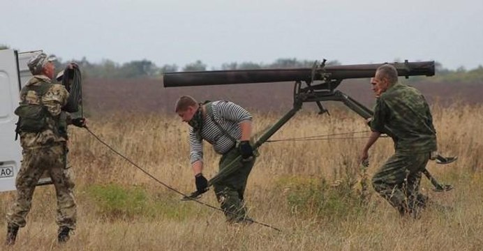 У Горловки засекли новое оружие из «путинского военторга»