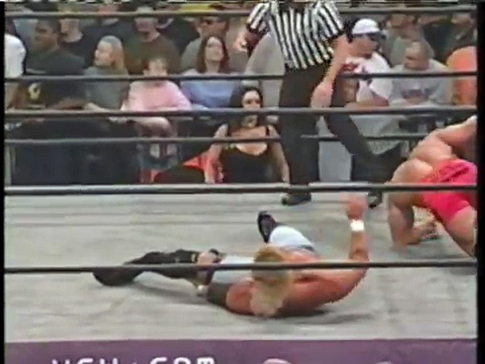 WCW Sid Breaks His Leg