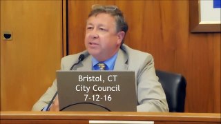 'We Aspire For Open, Honest Debate' - Councilman Preleski- Bristol City Council 7-12-16