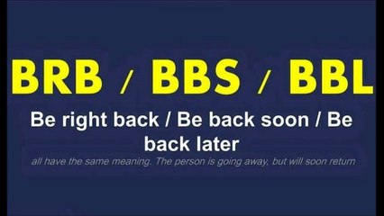 Most Common Chat Abbreviations - Chat Shortcuts Meaning