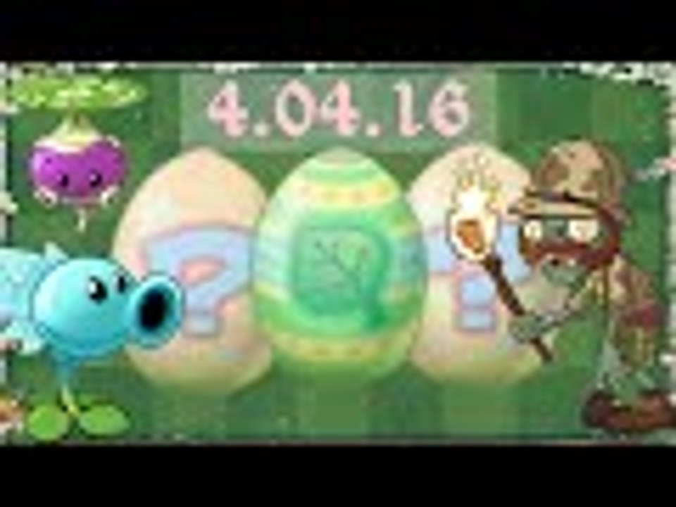 Plants vs. Zombies 2 - Springening Piñata Party (April, 4 2016) [4K 60FPS]