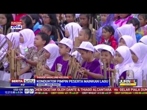 Pecahkan Muri, 5000 Warga Bogor Main Angklung Bareng