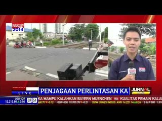 Perlintasan KA Pramuka Bakal Dijaga Satpol PP