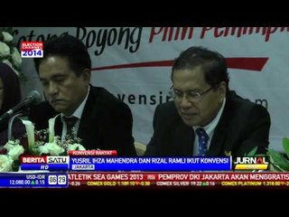 Yusril Ihza Mahendra dan Rizal Ramli Ikut Konvensi Rakyat
