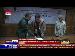 PT Krakatau dan Semen Indonesia Patungan Usaha Baru