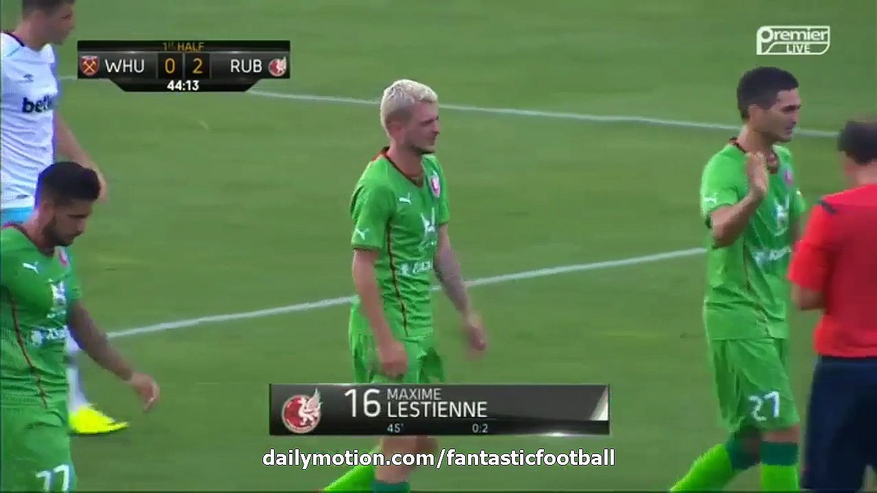 West Ham-Rubin Kazan 0-3   - Friendly Match - 20.07.2016