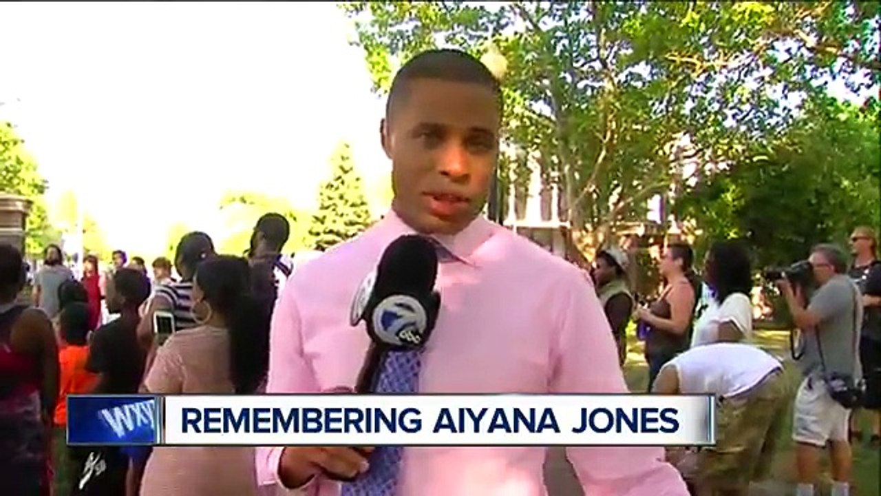 March and rally in memory of Aiyana Jones