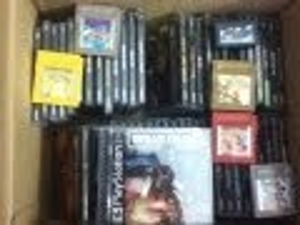 Garage Sale Game Finds - 50 Playstation One Games, Pokemon Gameboy Games