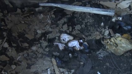 حرق بيت الفلسطيني محمد الدوابشة في نابلس
