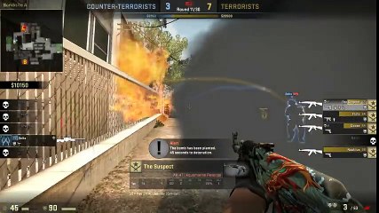 CS GO Overwatch with caseyfoster - Better player = Cheating #2