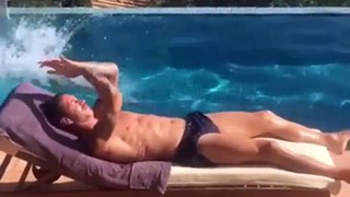 Sergio Ramos En instagram disfrutando de 'Deja que te bese'