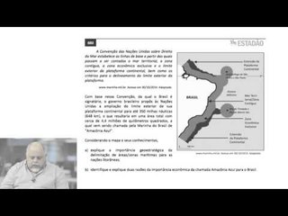 Prova de Geografia exige que aluno contextualize os conhecimentos