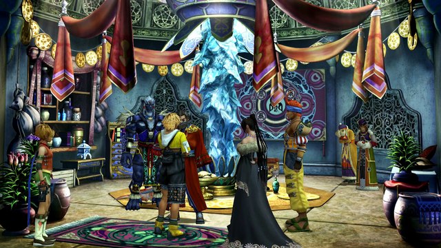 FINAL FANTASY X HD REMASTER WALKTHROUGH (57) PRE-SEYMOUR BOSS BATTLE CUTSCENE