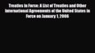 Download Treaties in Force: A List of Treaties and Other International Agreements of the United